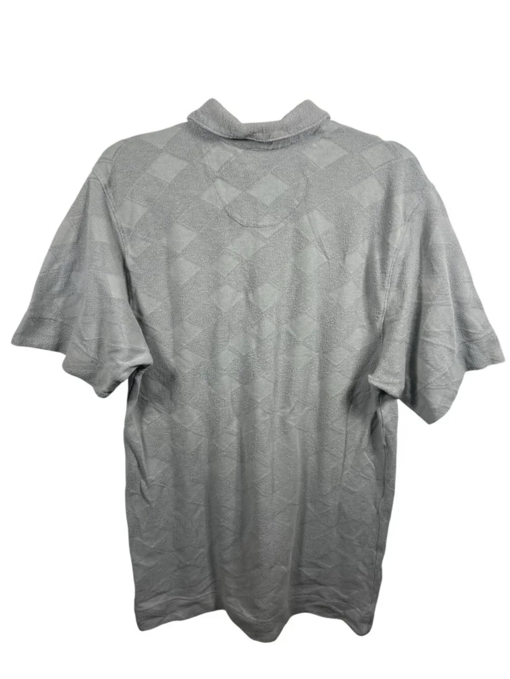 Jordan Two 3 Shirt Mens Large Polo Textured Short Sleeve Golf Summer Diamond